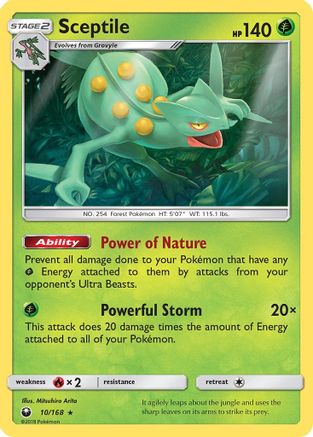Sceptile 10/168 - [SM  Celestial Storm]