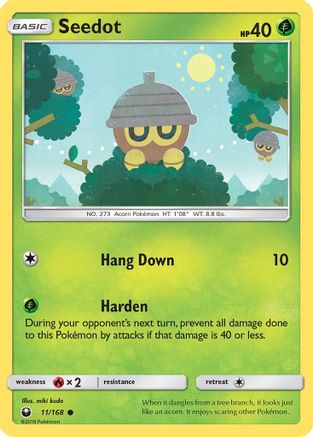 Seedot (11) 11/168 - [SM  Celestial Storm]