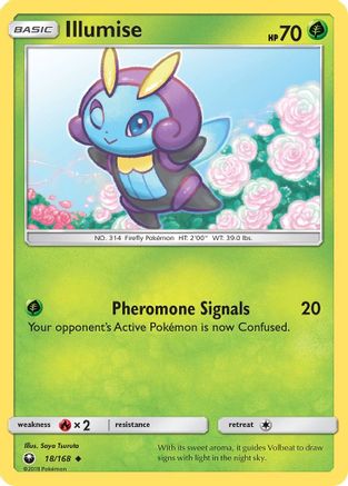 Illumise (18/168) [Soleil et Lune : Tempête céleste] 