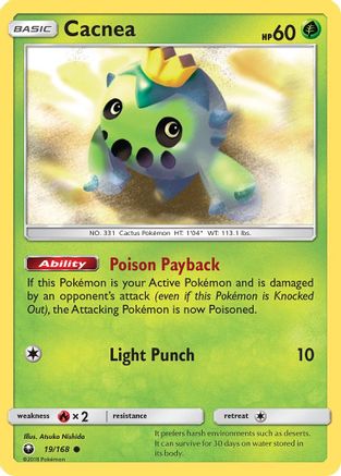 Cacnea 19/168 - [SM  Celestial Storm]
