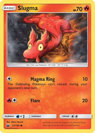 Slugma 23/168 - [SM  Celestial Storm]