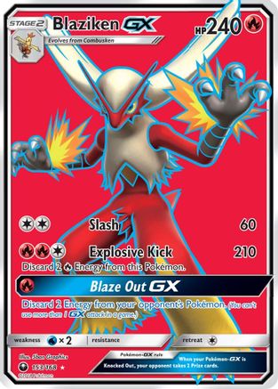 Blaziken GX (Full Art) 153/168 - [SM  Celestial Storm] Holofoil