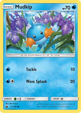 Mudkip (33/168) [Soleil et Lune : Tempête céleste] 