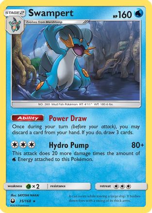 Swampert 35/168 - [SM  Celestial Storm]