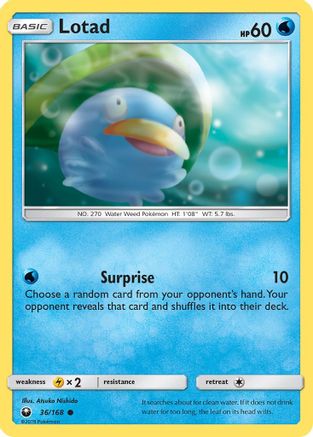 Lotad (36/168) [Soleil et Lune : Tempête céleste] 