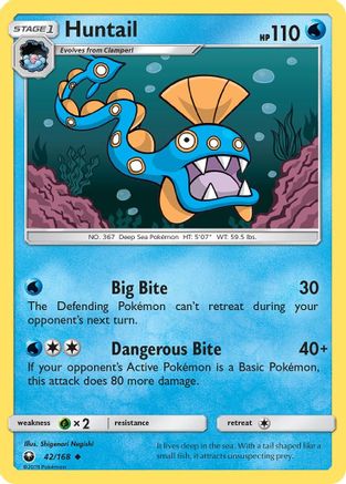 Huntail 42/168 - [SM  Celestial Storm]