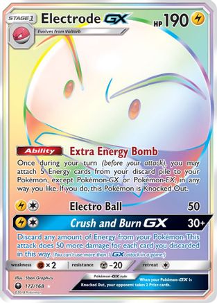 Électrode GX (172/168) [Soleil et Lune : Tempête céleste] 