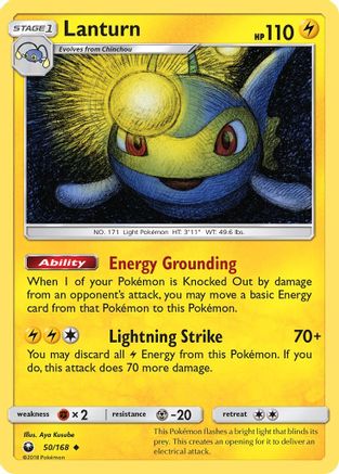 Lanturn 50/168 - [SM  Celestial Storm]