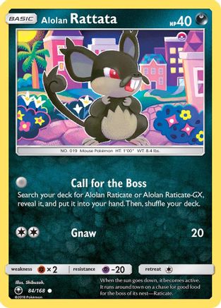 Alolan Rattata 84/168 - [SM  Celestial Storm]