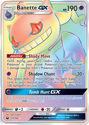 Banette GX (174/168) [Soleil et Lune : Tempête céleste] 