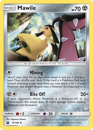 Mawile (91/168) [Soleil et Lune : Tempête céleste] 