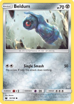 Beldum (93) 93/168 - [SM  Celestial Storm]