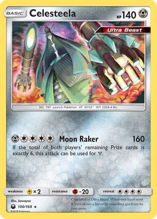 Celesteela 100/168 - [SM  Celestial Storm] Holofoil