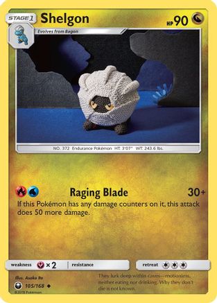 Shelgon (105/168) [Soleil et Lune : Tempête céleste] 