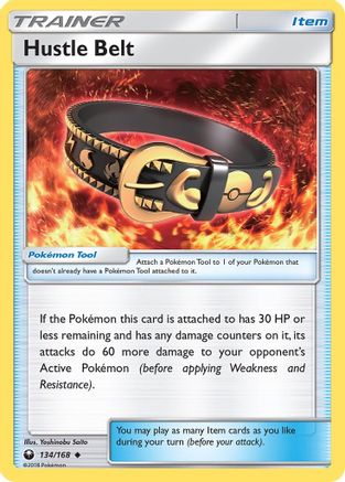 Hustle Belt 134/168 - [SM  Celestial Storm]