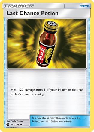 Last Chance Potion 135/168 - [SM  Celestial Storm]