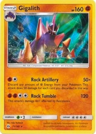 Gigalith - 71/149 (Cosmos Holo) 71 - [Blister Exclusives] Holofoil