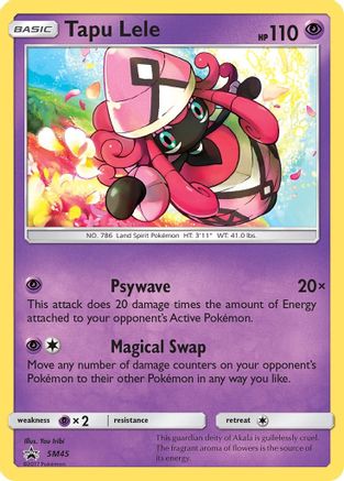 Tapu Lele - SM45 SM45/248 - [SM Promos] Holofoil