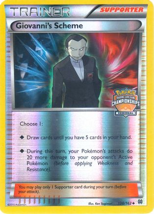 Plan de Giovanni (138/162) (Promotion du Championnat) [XY : PERCÉE] 