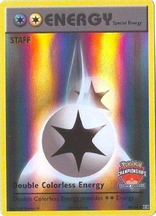 Double Colorless Energy - 90/108 (North America Championships) [Staff] - [League & Championship Cards] Reverse Holofoil