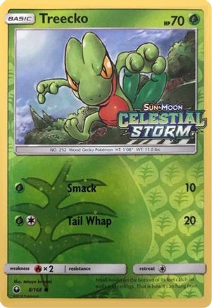 Treecko - 8/168 (Toys R Us) 8 - [Miscellaneous Cards & Products] Reverse Holofoil