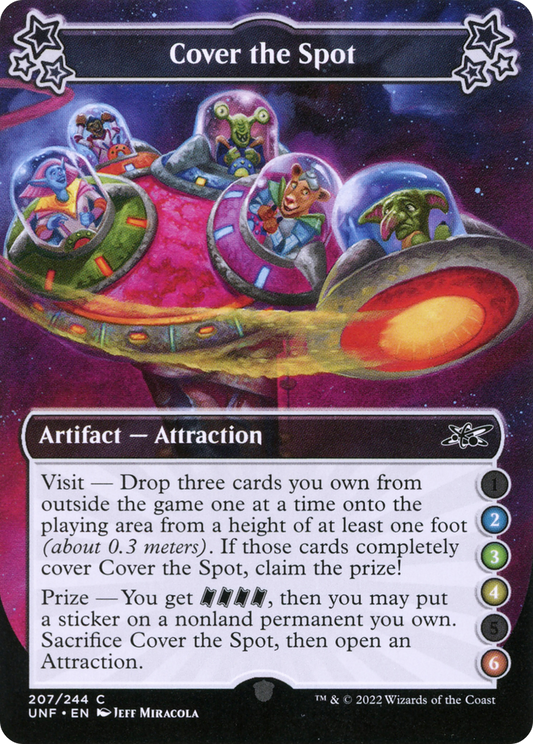 Cover the Spot (UNF-207A) - [Unfinity] Foil