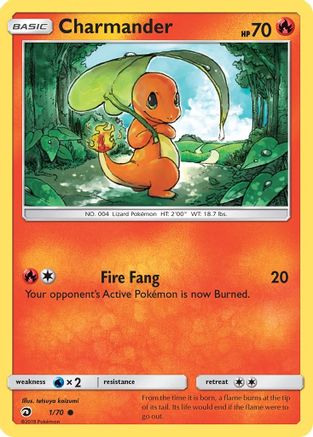 Charmander 1/70 - [Dragon Majesty]