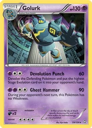 Golurk - 59/124 (EX Dragons Exalted) - [Deck Exclusives]