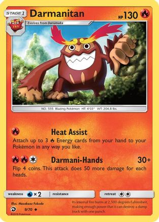 Darmanitan (9/70) [Soleil et Lune : Majesté du Dragon] 