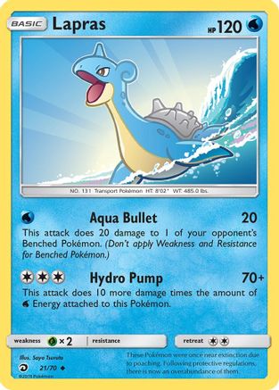 Lapras 21/70 - [Dragon Majesty]