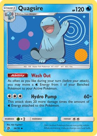 Quagsire 26/70 - [Dragon Majesty]