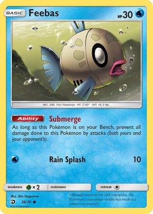 Feebas 28/70 - [Dragon Majesty]