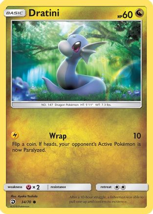 Dratini (34) 34/70 - [Dragon Majesty]