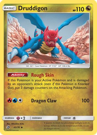 Druddigon 45/70 - [Dragon Majesty]