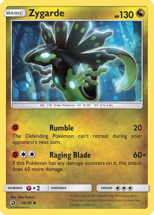 Zygarde (49/70) [Soleil et Lune : Majesté du Dragon] 