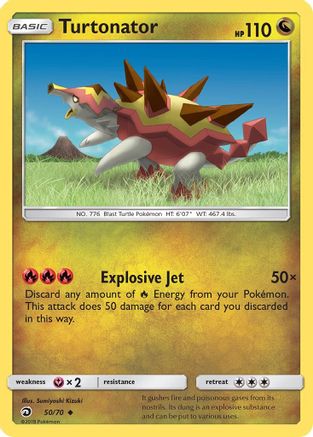 Turtonator 50/70 - [Dragon Majesty]
