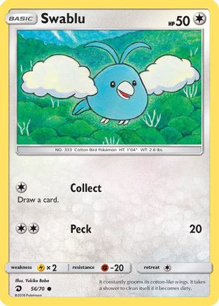 Swablu (56/70) [Soleil et Lune : Majesté du Dragon] 