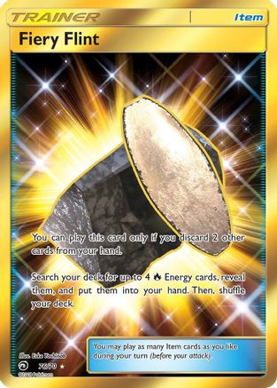 Fiery Flint (Secret) 76/70 - [Dragon Majesty] Holofoil
