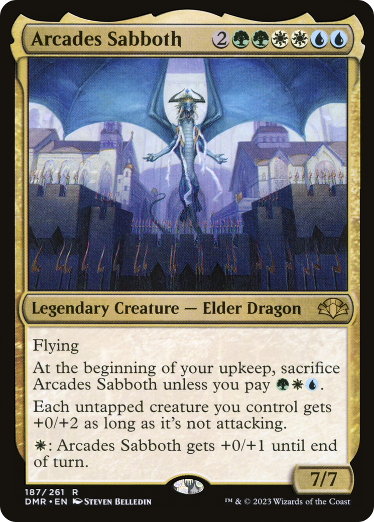 Arcades Sabboth (DMR-187) - [Dominaria Remastered]