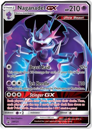 Naganadel GX (SM125) [Soleil et Lune : Promos Black Star] 