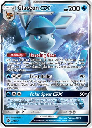 Glaceon GX - SM147 SM147/248 - [SM Promos] Holofoil