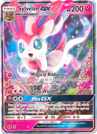 Sylveon GX (92a/145) [Promotions artistiques alternatives] 