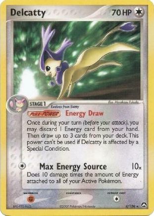 Delcatty - 8/108 (EX Power Keepers) - [Deck Exclusives]