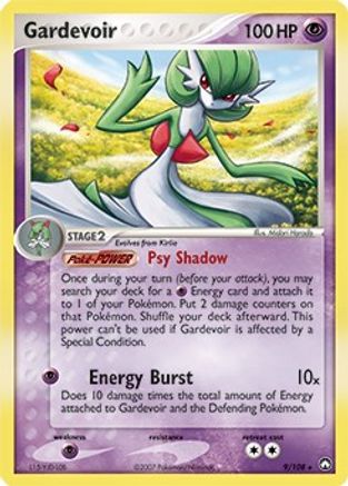 Gardevoir (9/108) (Thème Deck Exclusif) [EX : Power Keepers] 