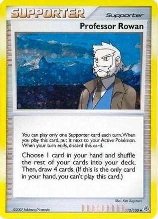 Professor Rowan - 112/130 (Cosmos Holo) 112 - [Miscellaneous Cards & Products] Holofoil