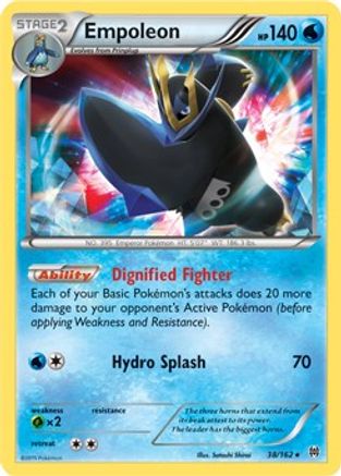 Empoleon - 38/162 (Battle Arena Deck Exclusive) - [Deck Exclusives]