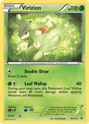 Virizion - 15/113 - [Deck Exclusives]