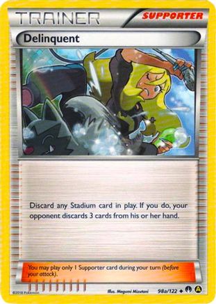 Delinquent - 98a/122/122 - [Alternate Art Promos] Holofoil