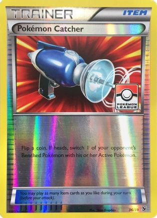 Pokemon Catcher - 36/39 (Pokemon League) 36 - [League & Championship Cards] Reverse Holofoil