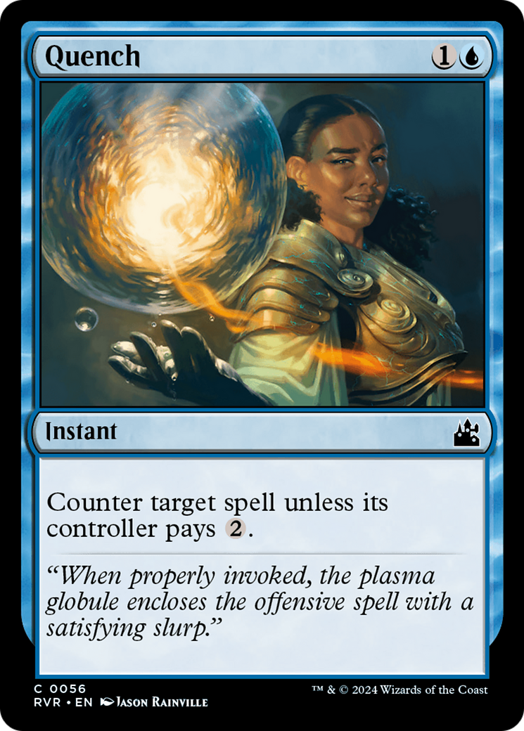 Quench (RVR-056) - [Ravnica Remastered] Foil